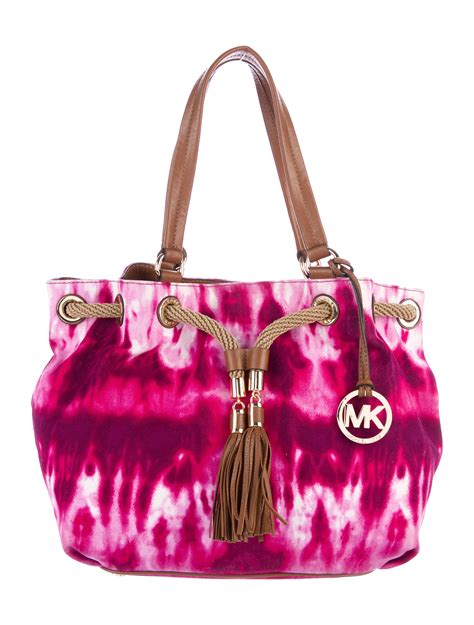 tie dye michael kors bag